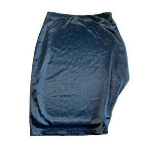 Lulu's Black Side Slit Mini Pencil Skirt Size Medium